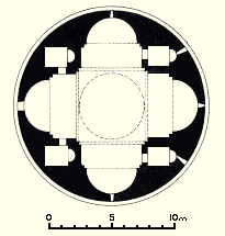 Plan ofthe circular church
